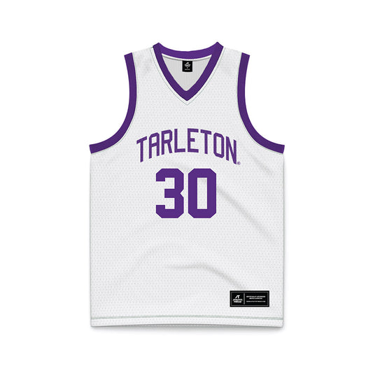 Tarleton State - NCAA Women's Basketball : Caroline Lyles - Purple Basketball Jersey-0