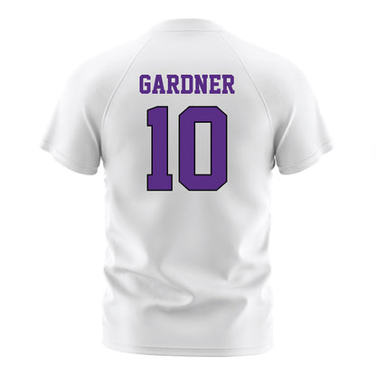 Tarleton State - NCAA Women's Soccer : Jaelyn Gardner - White Soccer Jersey-1