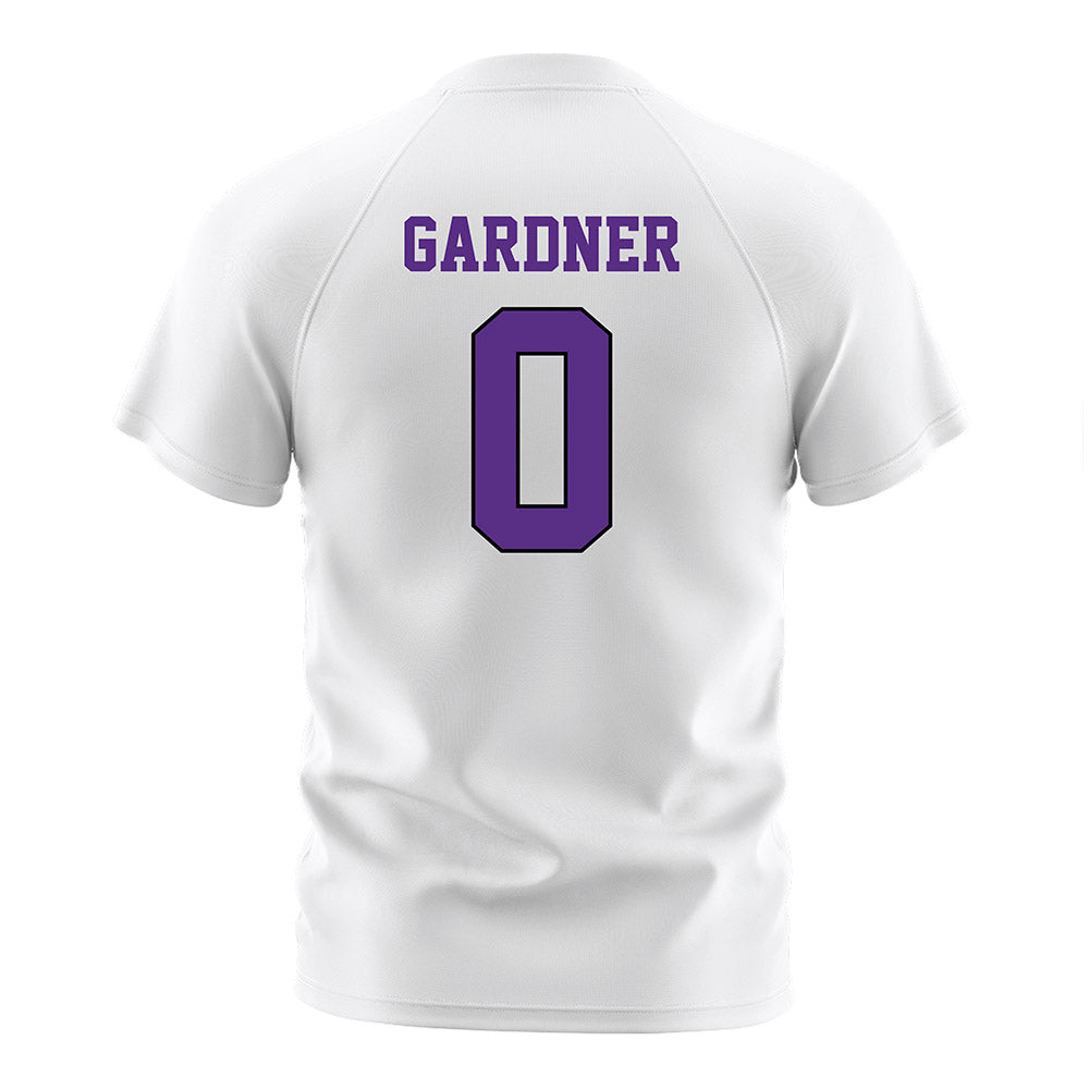 Tarleton State - NCAA Women's Soccer : Jaelyn Gardner - White Soccer Jersey-1