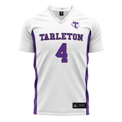Tarleton State - NCAA Women's Soccer : Zoe Ballard - White Soccer Jersey-0