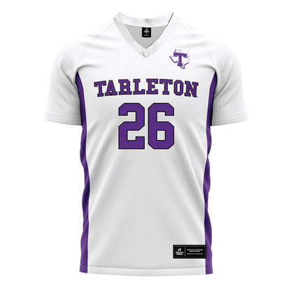 Tarleton State - NCAA Women's Soccer : Sydney White - White Soccer Jersey-0
