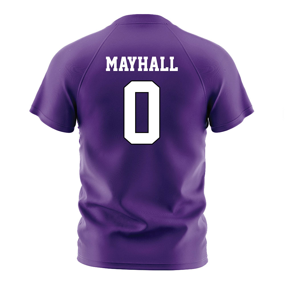 Tarleton State - NCAA Women's Soccer : Madison Mayhall - Purple Soccer Jersey-1