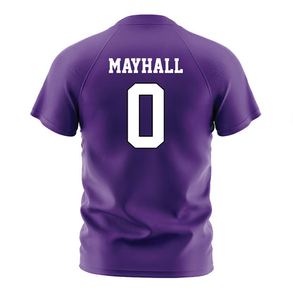 Tarleton State - NCAA Women's Soccer : Madison Mayhall - Purple Soccer Jersey-1