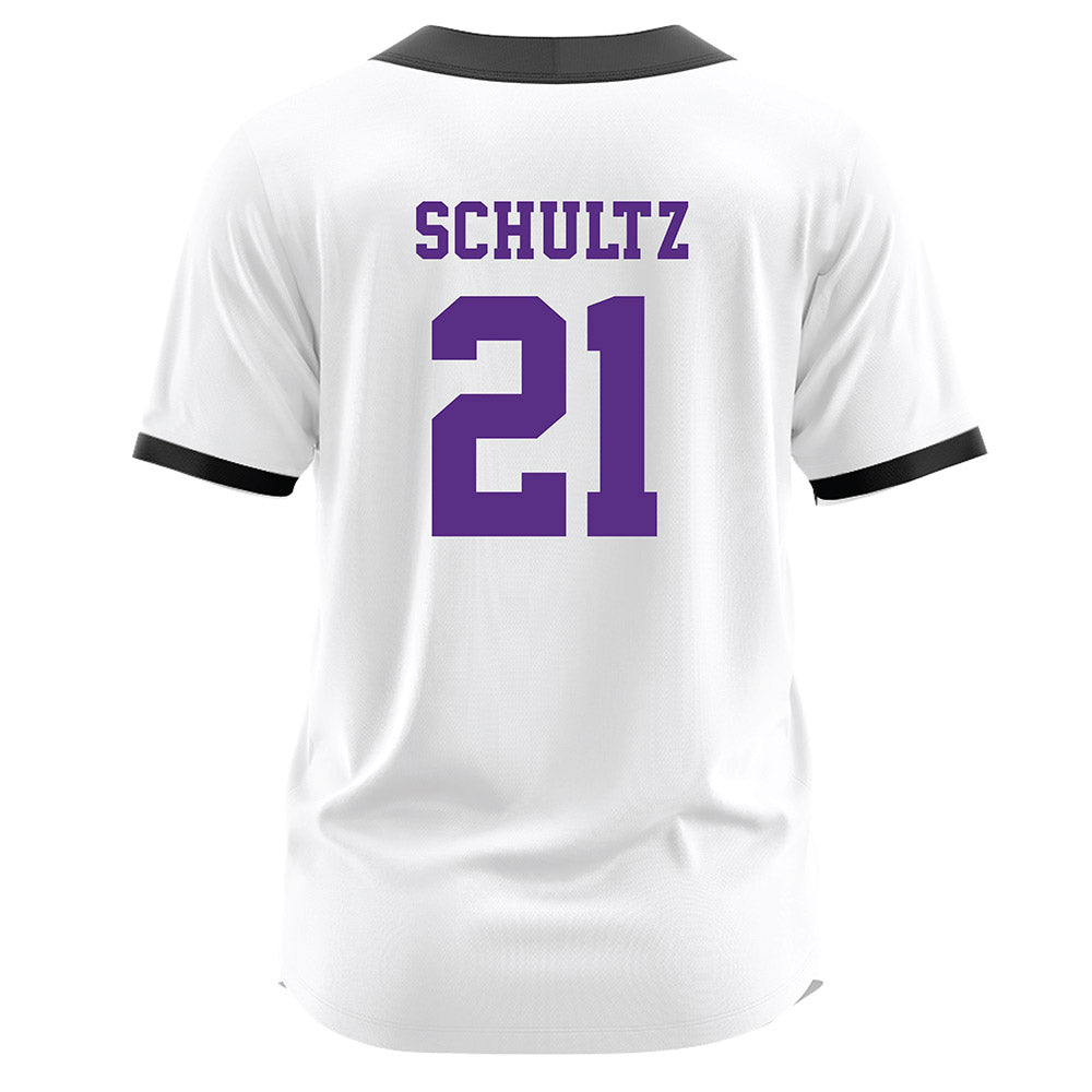 Tarleton State - NCAA Softball : Casey Schultz - White Jersey-1
