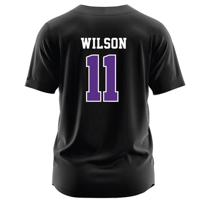 Tarleton State - NCAA Softball : Mikayla Wilson - Black Jersey-1