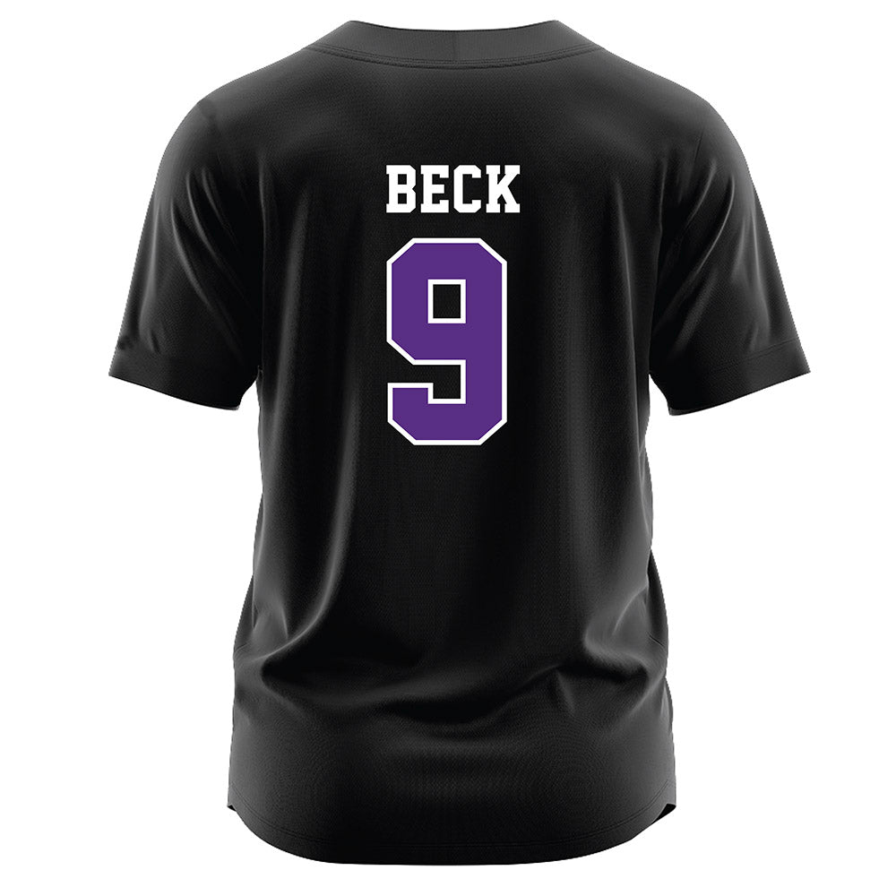 Tarleton State - NCAA Softball : Sadie Beck - Black Jersey-1