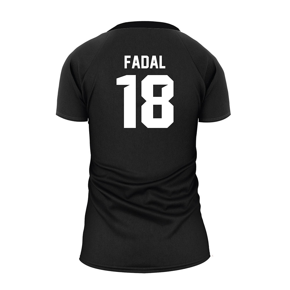 Tarleton State - NCAA Women's Volleyball : Peyton Fadal - Black Volleyball Jersey-1