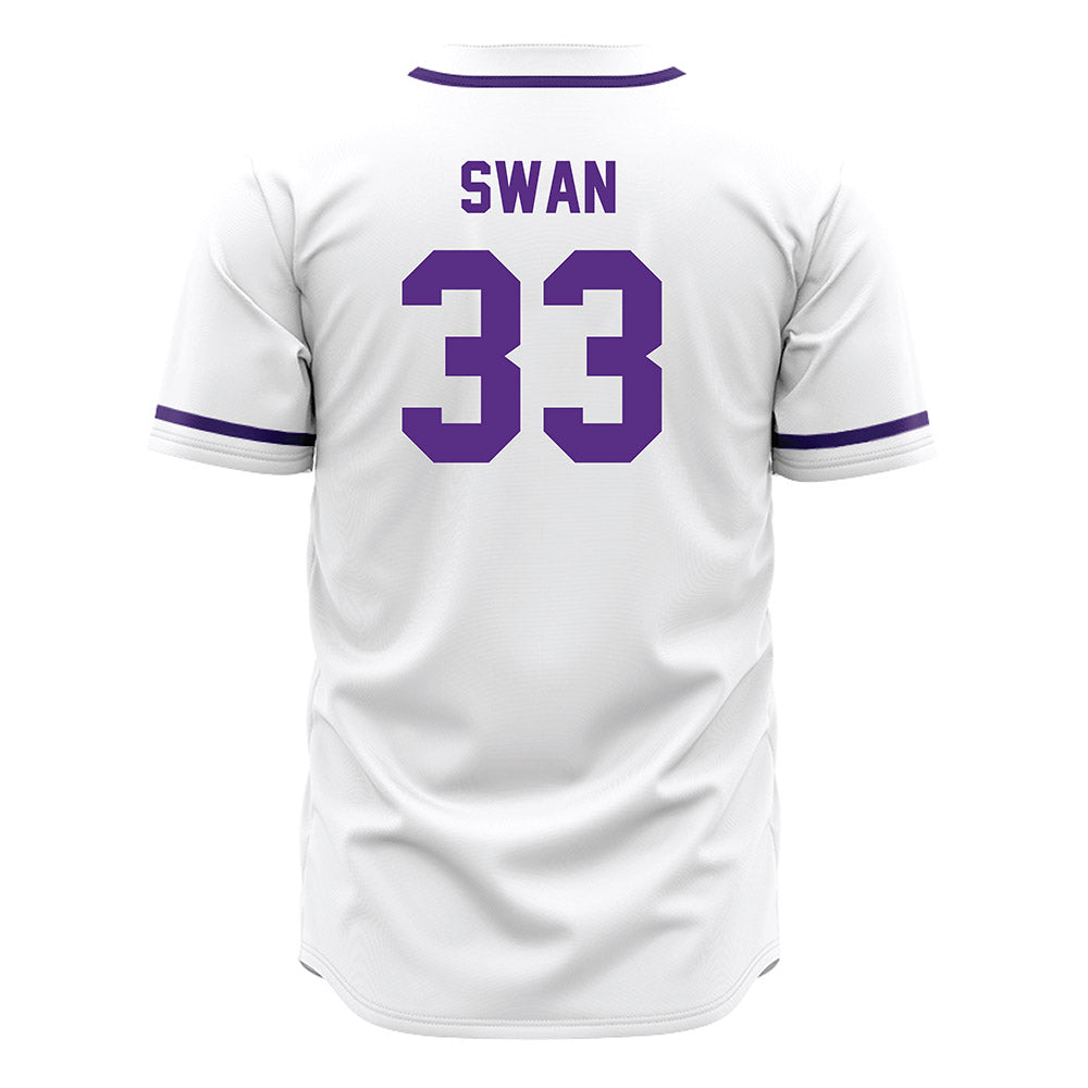 Tarleton State - NCAA Baseball : Kasey Swan - White Jersey-1