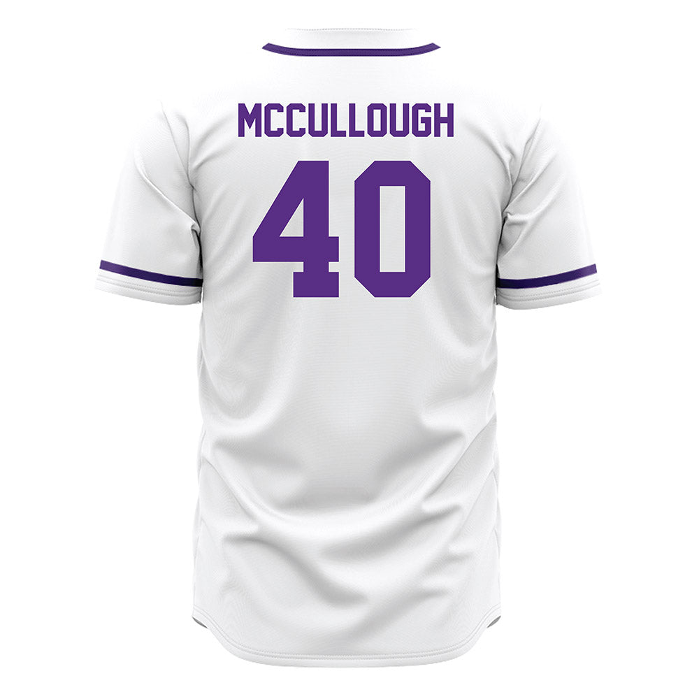 Tarleton State - NCAA Baseball : Matthew McCullough - White Jersey-1