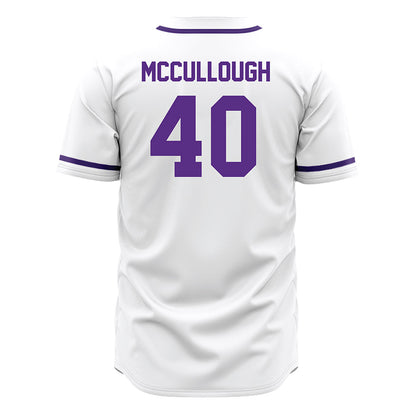 Tarleton State - NCAA Baseball : Matthew McCullough - White Jersey-1