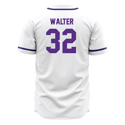 Tarleton State - NCAA Baseball : Corbin Walter - White Jersey-1