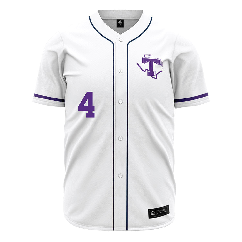 Tarleton State - NCAA Baseball : Brady Englett - White Jersey-0