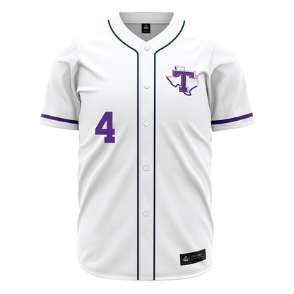 Tarleton State - NCAA Baseball : Brady Englett - White Jersey-0