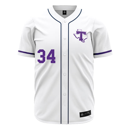 Tarleton State - NCAA Baseball : Ethan Wendel - White Jersey-0