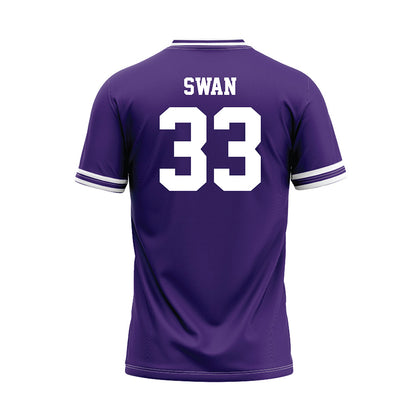 Tarleton State - NCAA Baseball : Kasey Swan - Purple Jersey-1