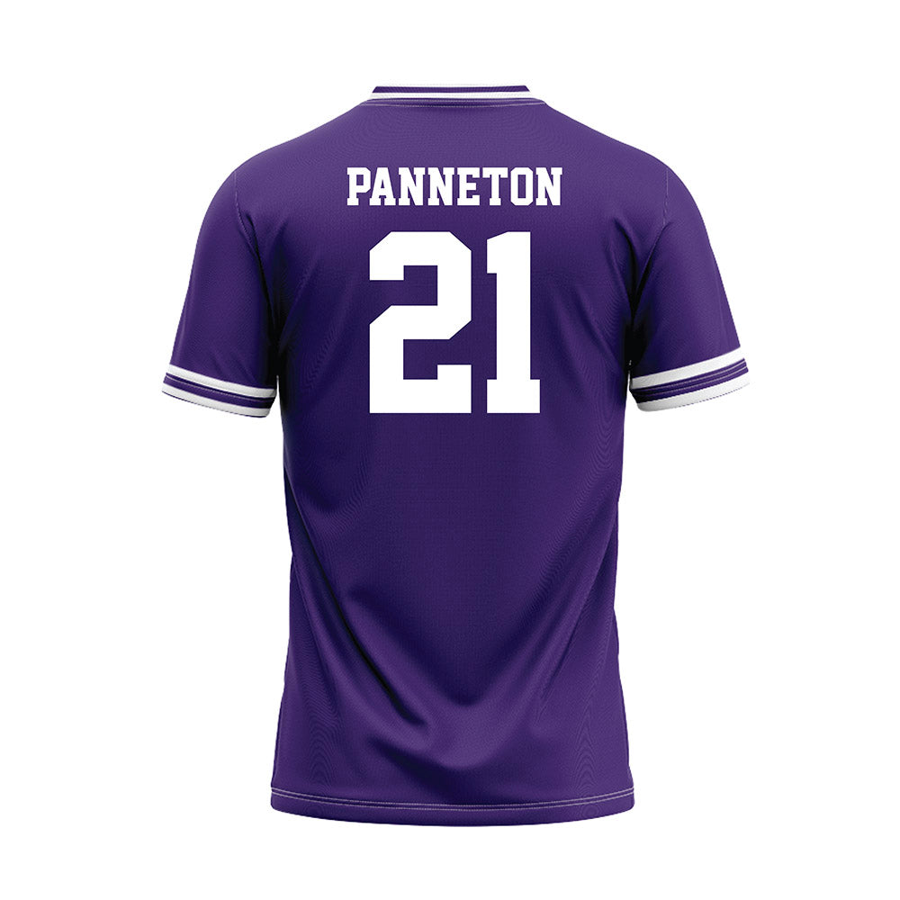 Tarleton State - NCAA Baseball : Brian Panneton - Purple Jersey-1