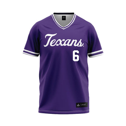 Tarleton State - NCAA Baseball : Carson Lorch - Purple Jersey-0
