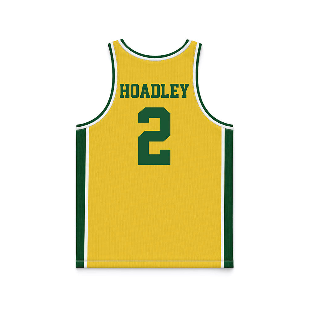 OKBU - NCAA Women's Basketball : Reese Hoadley - Yellow Basketball Jersey-1