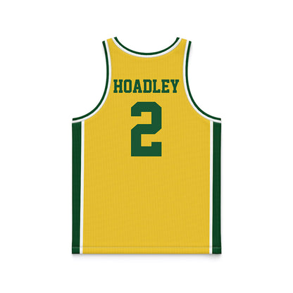 OKBU - NCAA Women's Basketball : Reese Hoadley - Yellow Basketball Jersey-1