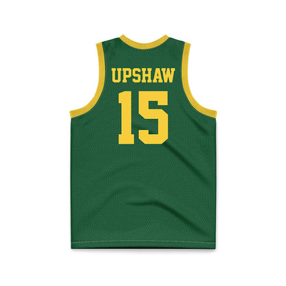 OKBU - NCAA Women's Basketball : Macie Upshaw - Green Basketball Jersey-1