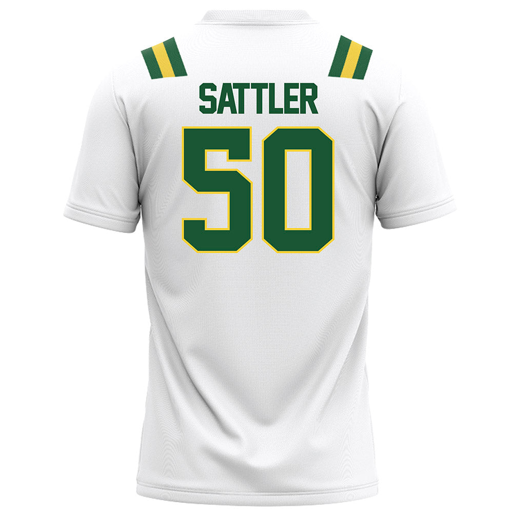 OKBU - NCAA Football : Landry Sattler - White Football Jersey-1