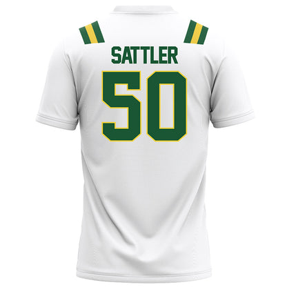 OKBU - NCAA Football : Landry Sattler - White Football Jersey-1