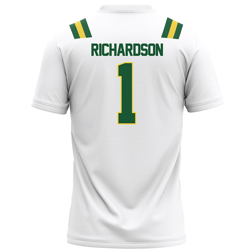 OKBU - NCAA Football : Jamion Richardson - White Football Jersey-1