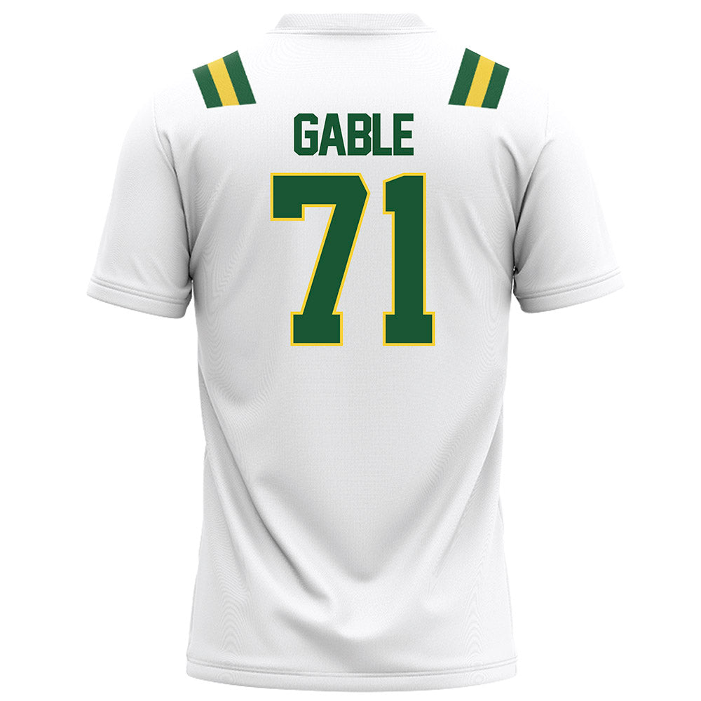 OKBU - NCAA Football : Tristan Gable - White Football Jersey-1