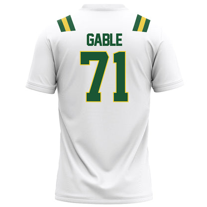OKBU - NCAA Football : Tristan Gable - White Football Jersey-1