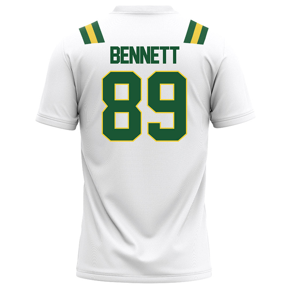 OKBU - NCAA Football : Mason Bennett - White Football Jersey-1