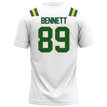 OKBU - NCAA Football : Mason Bennett - White Football Jersey-1