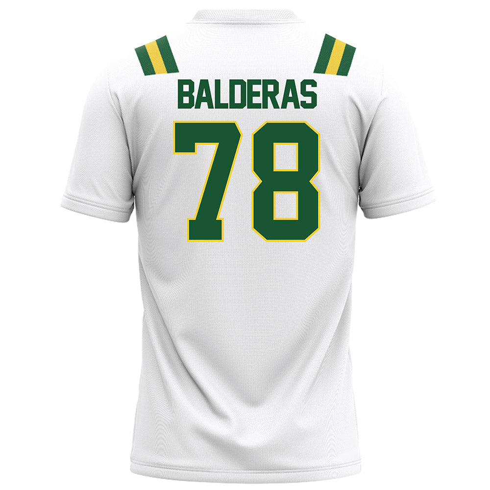 OKBU - NCAA Football : David Balderas - White Football Jersey-1