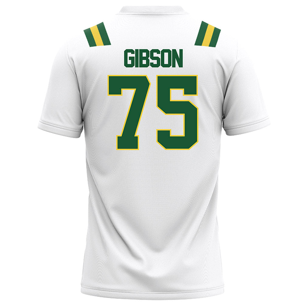 OKBU - NCAA Football : Brennan Gibson - White Football Jersey-1