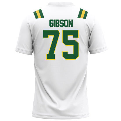 OKBU - NCAA Football : Brennan Gibson - White Football Jersey-1