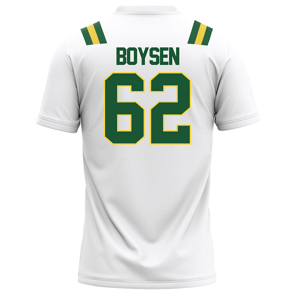 OKBU - NCAA Football : Robert Boysen - White Football Jersey-1
