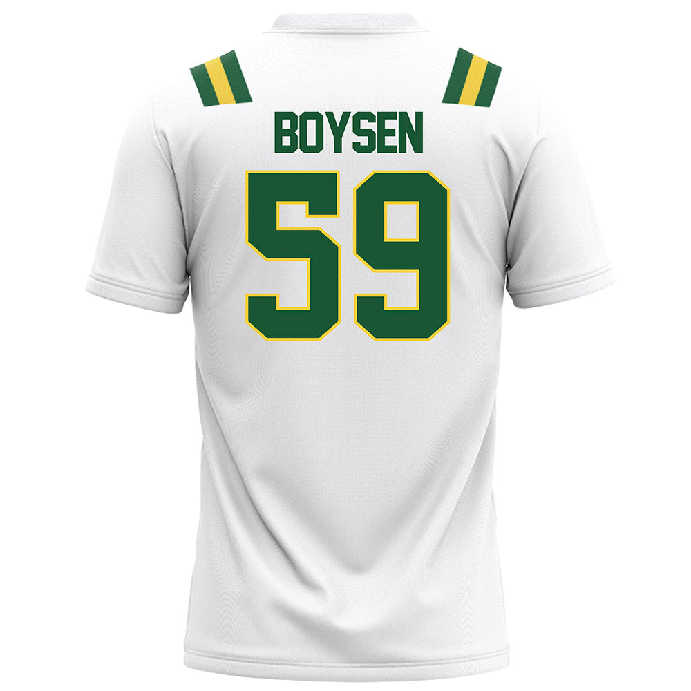 OKBU - NCAA Football : Robert Boysen - White Football Jersey-1