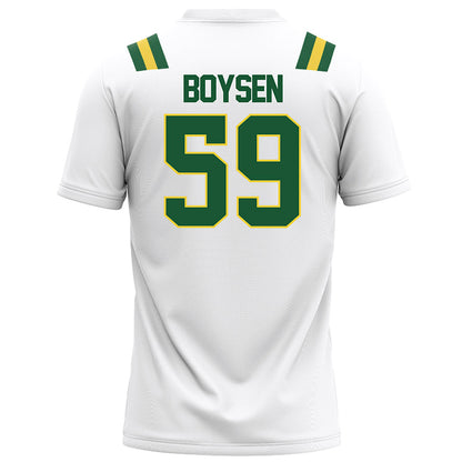 OKBU - NCAA Football : Robert Boysen - White Football Jersey-1
