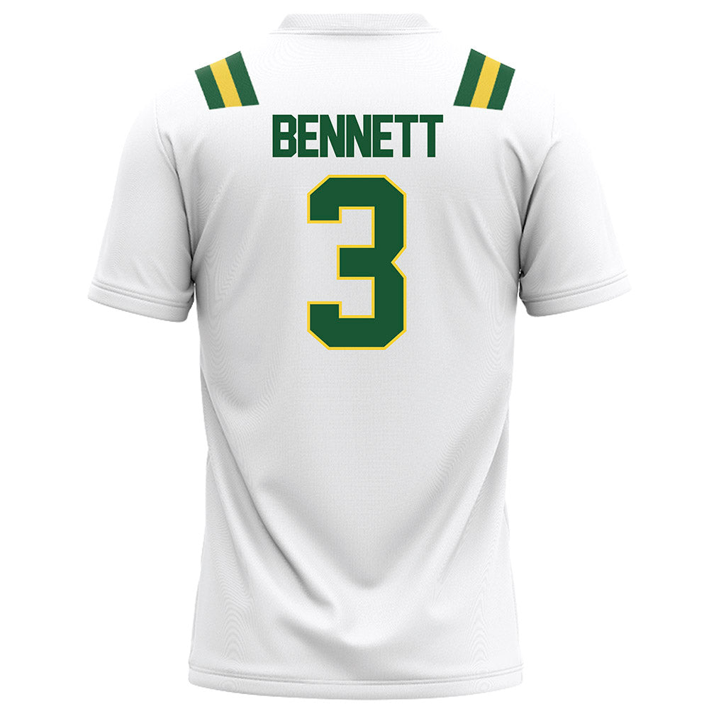 OKBU - NCAA Football : Mason Bennett - White Football Jersey-1