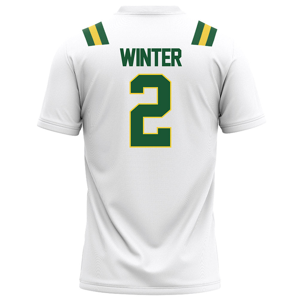 OKBU - NCAA Football : Eli Winter - White Football Jersey-1