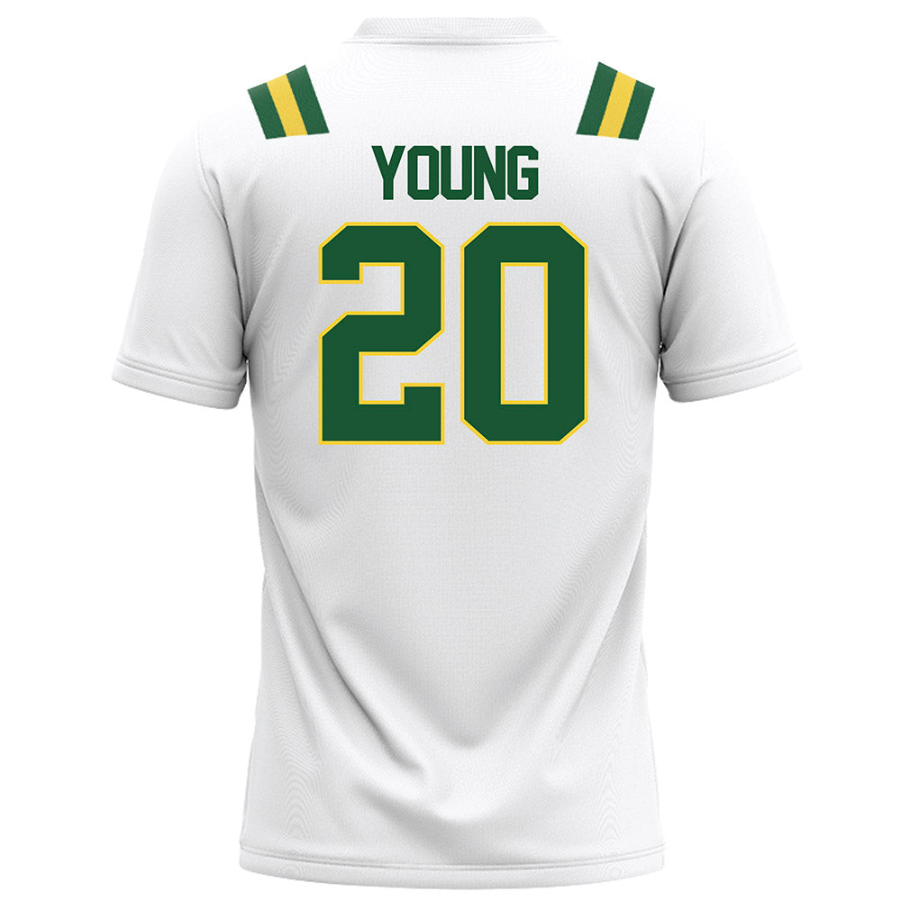 OKBU - NCAA Football : Xzavier Young - White Football Jersey-1