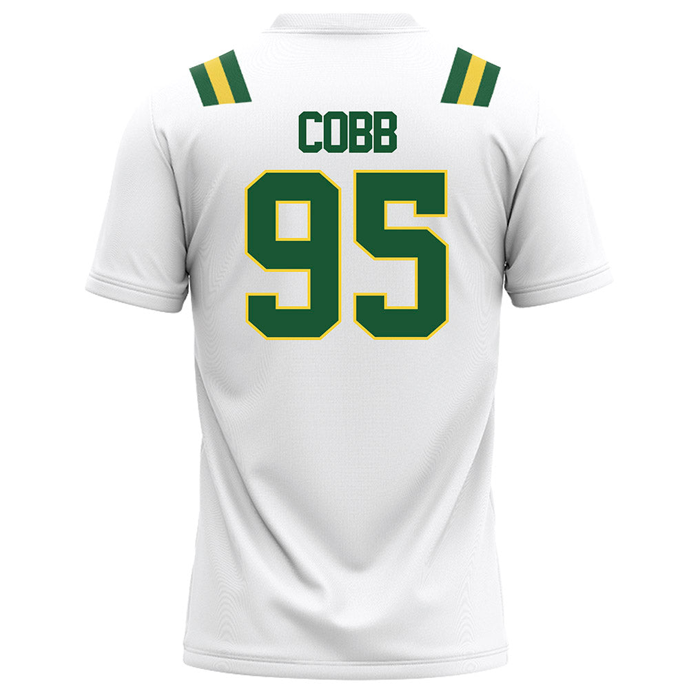 OKBU - NCAA Football : Morgan Cobb - White Football Jersey-1