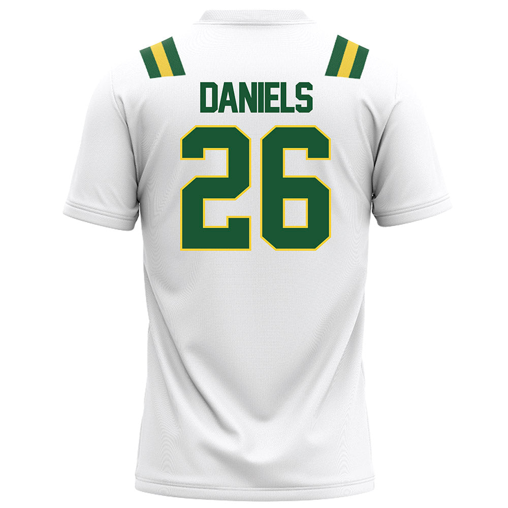 OKBU - NCAA Football : Devan Daniels - White Football Jersey-1