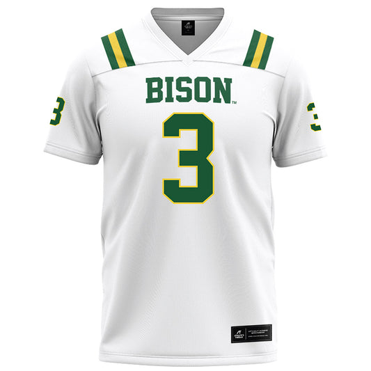 OKBU - NCAA Football : Mason Bennett - White Football Jersey-0