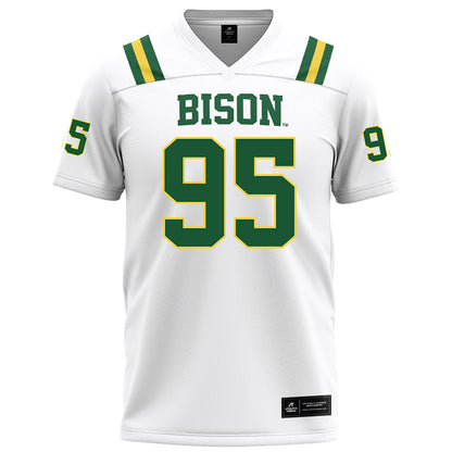 OKBU - NCAA Football : Morgan Cobb - White Football Jersey-0