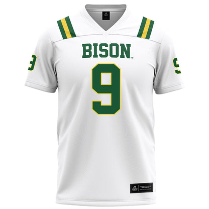 OKBU - NCAA Football : Rahsaan Jones - White Football Jersey-0