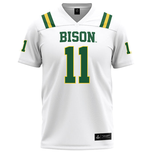 OKBU - NCAA Football : Beckham Robinson - White Football Jersey-0