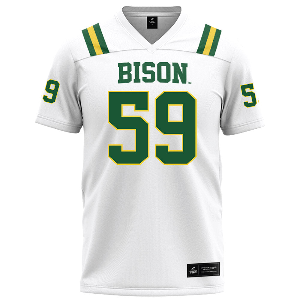 OKBU - NCAA Football : Robert Boysen - White Football Jersey-0