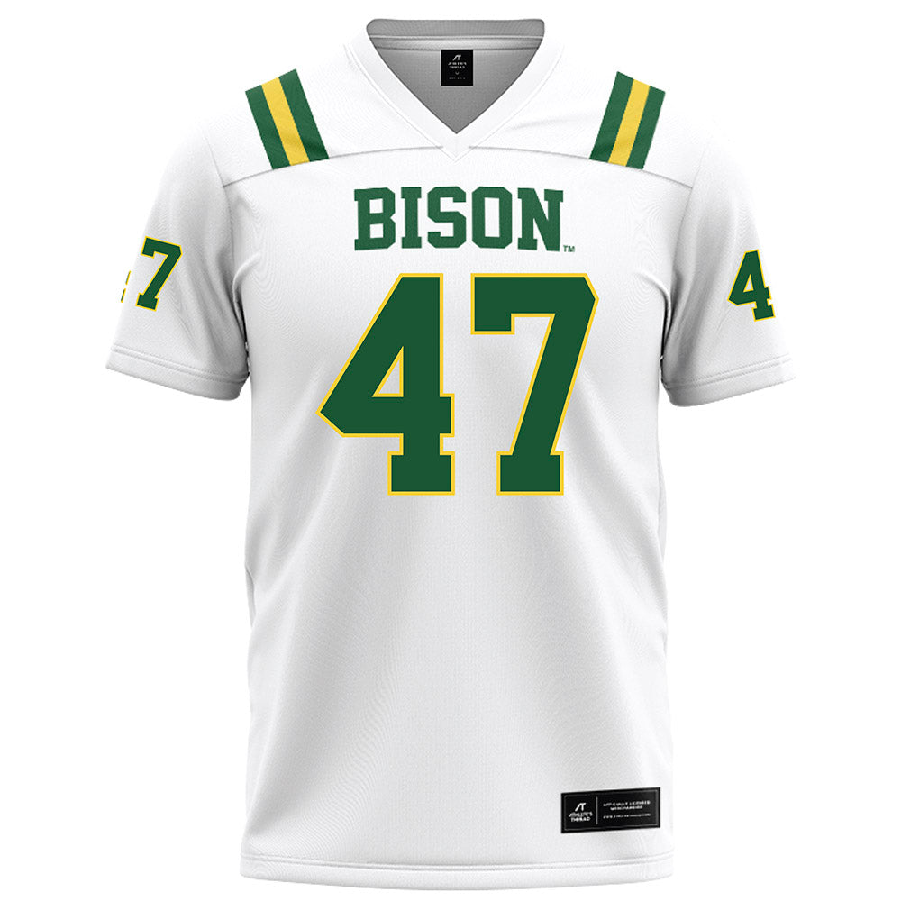 OKBU - NCAA Football : Jordan Garcia - White Football Jersey-0