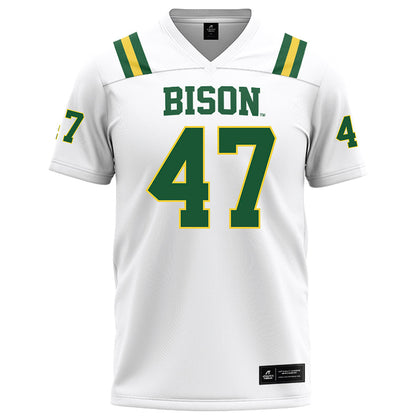 OKBU - NCAA Football : Jordan Garcia - White Football Jersey-0