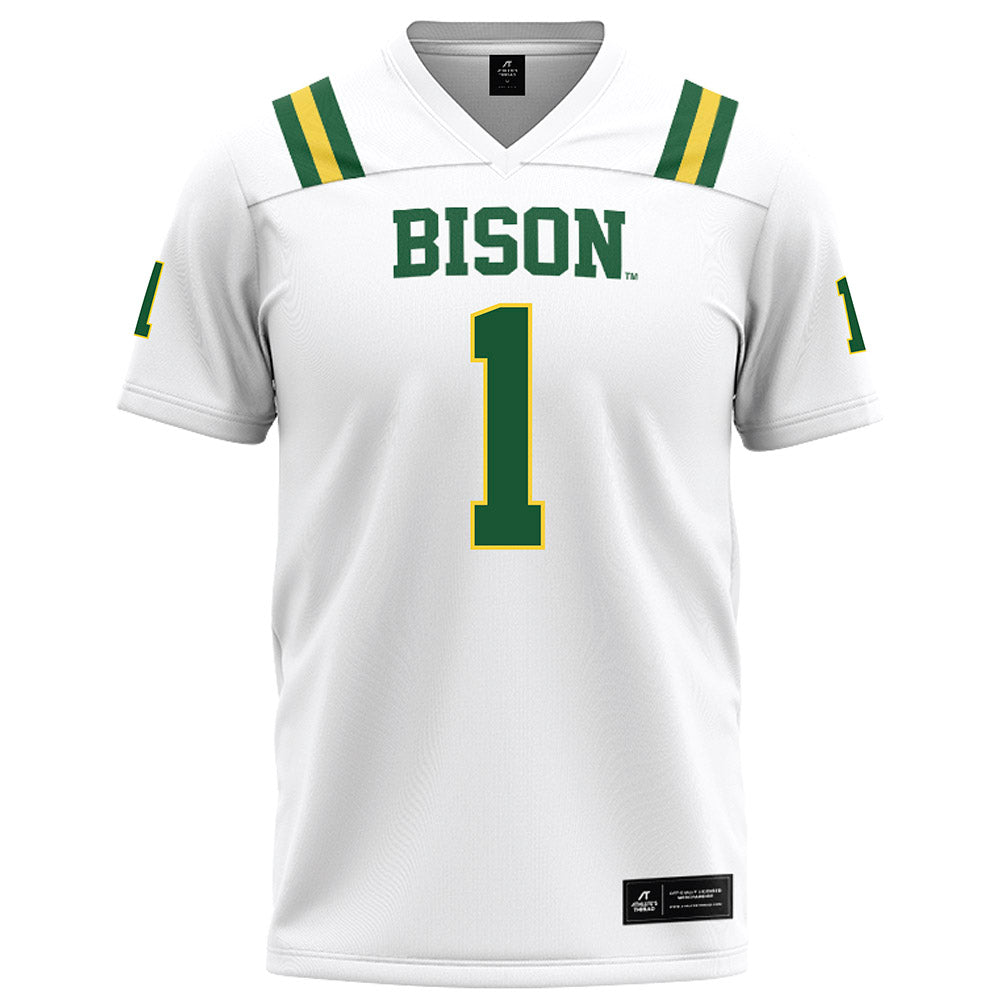 OKBU - NCAA Football : Jamion Richardson - White Football Jersey-0